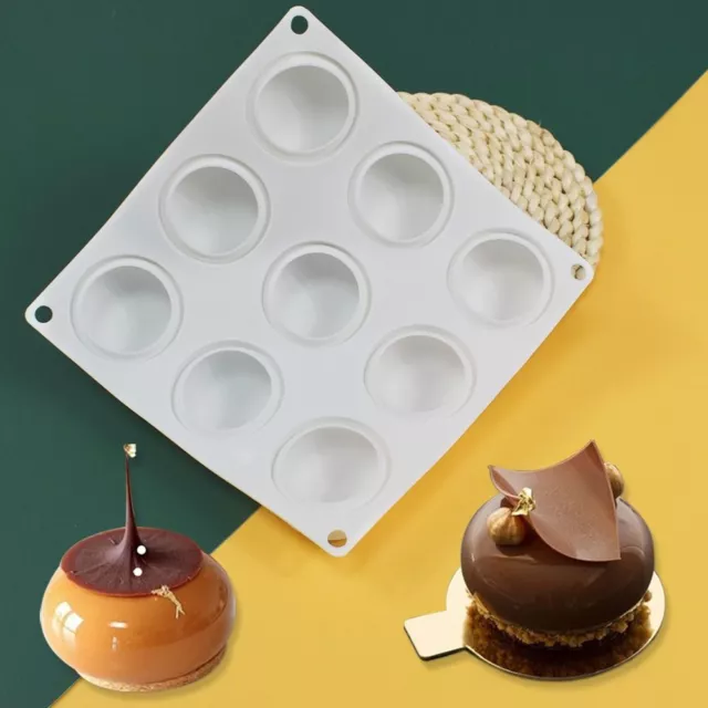 8 Cavity Silicone Heart Molds for Baking - Mounteen  Cake decorating  tools, Chocolate fondant cake, Fondant molds