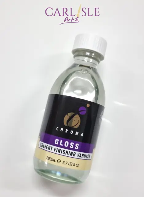 Chroma Gloss Solvent Finishing Varnish 200ml