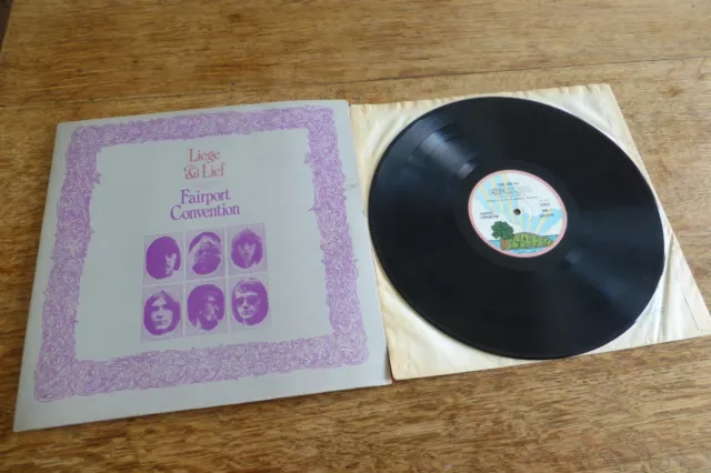 Fairport Convention - Liege & Lief UK 1970 Island ILPS 9115 Folk Rock LP