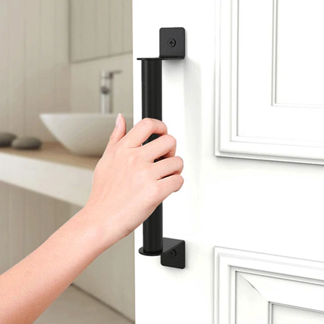 Drawer Carbon Steel Closet Hardware Door Pull Handle For Sliding Barn Cabinet