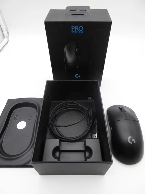 Logitech G Pro Gaming Maus 25K DPI Sensor Beleuchtung mit Kabel ohne Dongle OVP