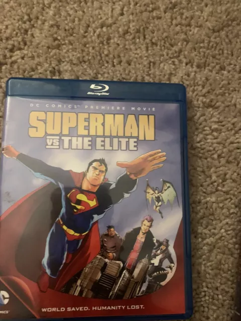 Superman Unbound/ Superman Vs The Elite Blu-Ray +Dvd Combo Pack Exclusive