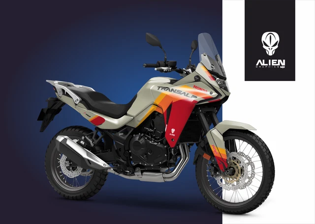 MX ISLAND Factory Graphics Kit Decals For Honda XR70 2001-2003 – 21 Mil Thick, Red/Black/White