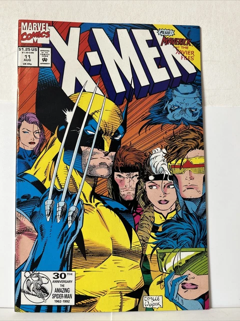 X-Men #11 (Marvel 1992) Classic Jim Lee Cover *NM*