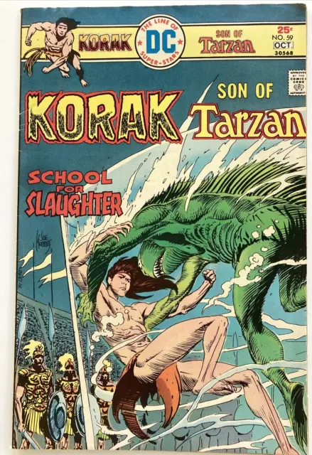 DC Comics - KORAK SON OF TARZAN - No. 59 - 1975