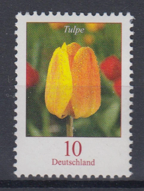 Bund 2484 RM mit gerader Nummer Blumen Tulpe 10 Cent postfrisch
