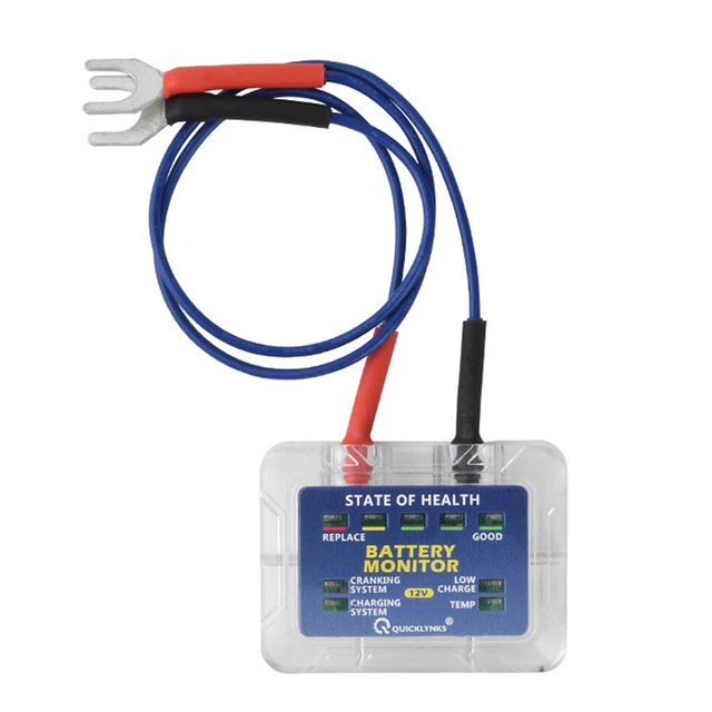 BM5 12V LED Battery Tester Lead Acid Battery Tester Load Car Battery Checker