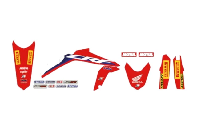 Motorrad Aufkleber Satz Blackbird Honda CRF 450R 2021 Replica Team HRC 2020