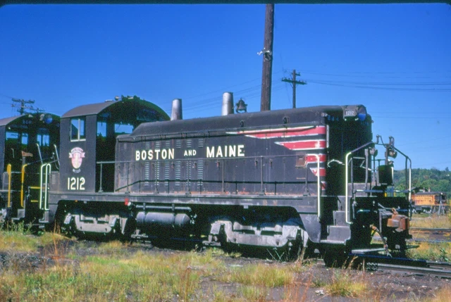 B&M 1212 NW-2, Mechanicville, NY, 09/68; Kodachrome Original