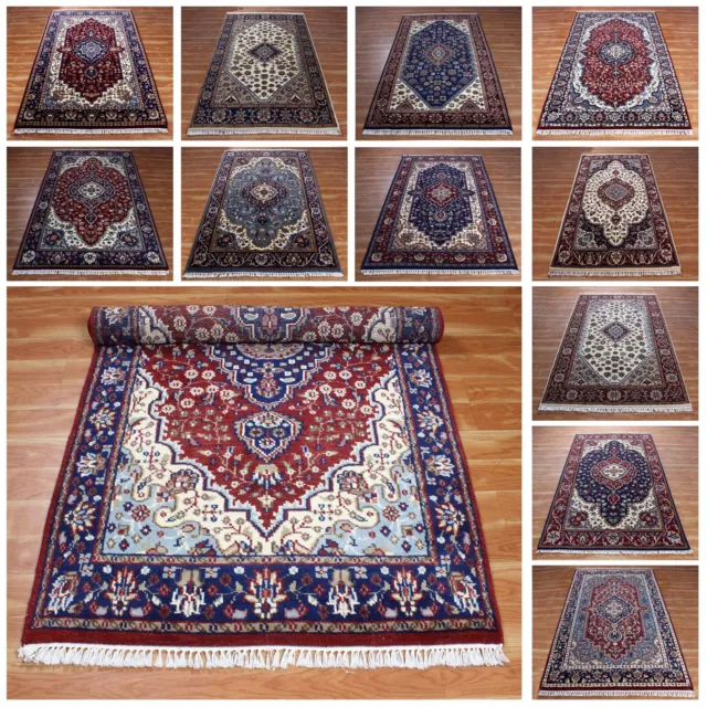 Herize de Turquía Oriental Multicolor Alfombras Mano Anudado Parsian Lana