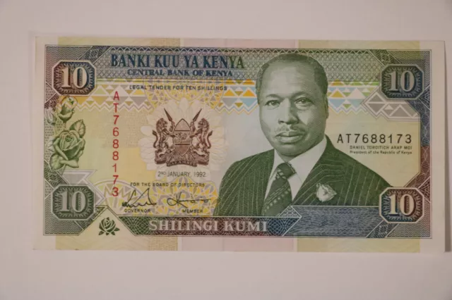 Vente d'un Billet de Banque du Kenya