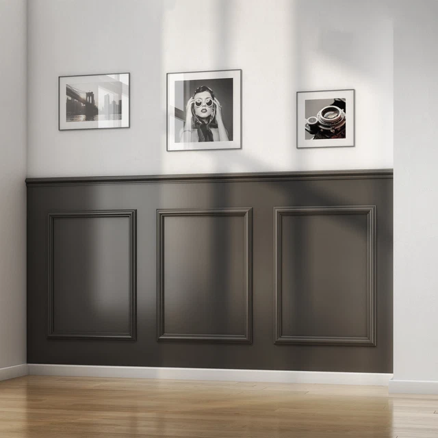 Kit de paneles de pared hágalo usted mismo | pared agitadora | tiras de paneles de MDF | panel de fácil instalación