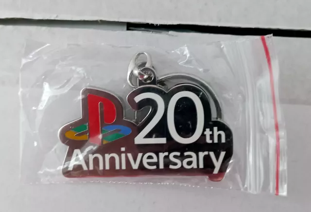 Porte Cle Sony Playstation 20Eme Anniversaire Metal Neuf Jamais Ouvert !