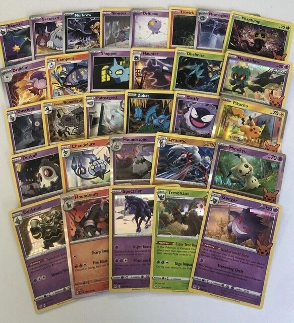 POKEMON TCG 2023 Halloween BOOster Bundle Trick or Trade FULL Card Set