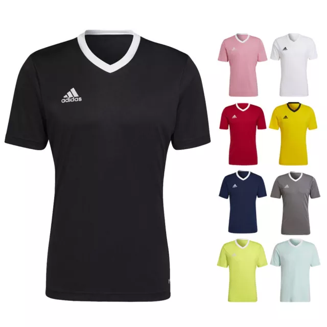 adidas Entrada 22 Trikot Fußballtrikot Training Sport Shirt Leiberl kurz Herren