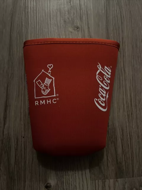 McDonalds Koozie JAVA SOK Red Large 32oz Thermal Insulated Neoprene Cup Sleeve L