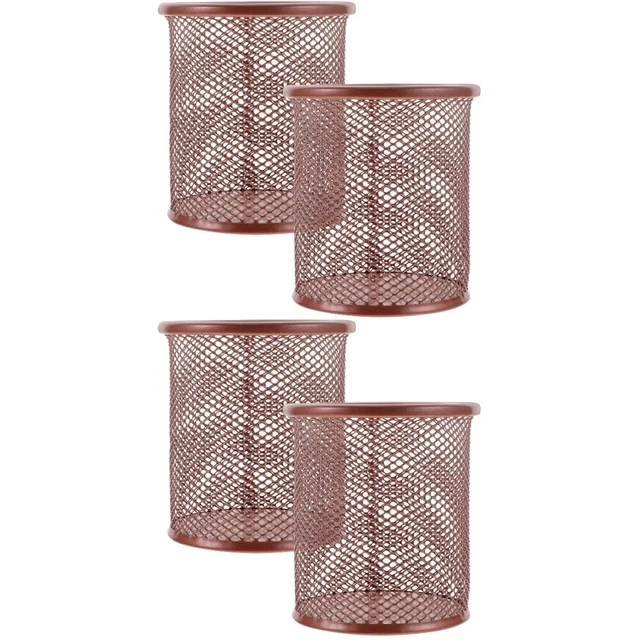 4 pcs Makeup Brush Holder Organizer Cute Pen Holders For Desk for Classroom Desk