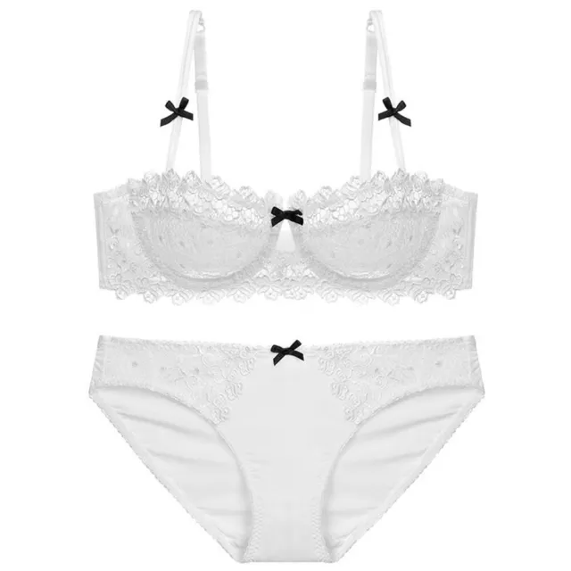 Women Bras Set Lace Sexy Lingerie+Panties Wireless Push Up Brassiere  Underwear 