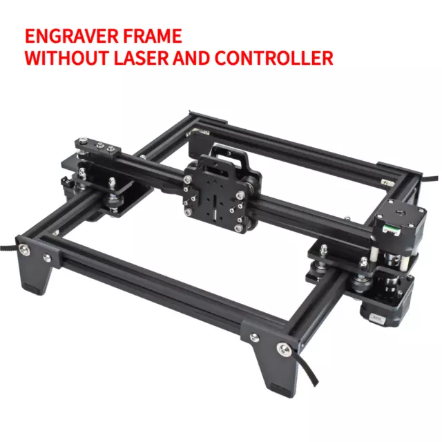 Laser Engraver Cutter Frame for 40/80W CNC Wood Cutting Engraving Machine Router