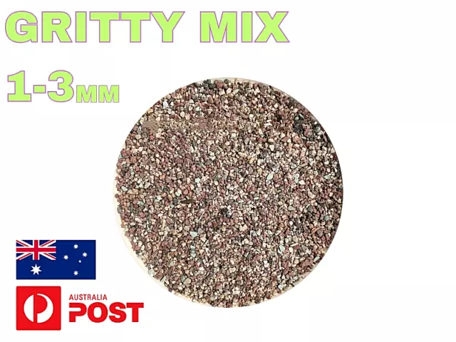 Gritty Mix Small For Cactus And Succulents 1-3Mm - Premium Grade Small Size