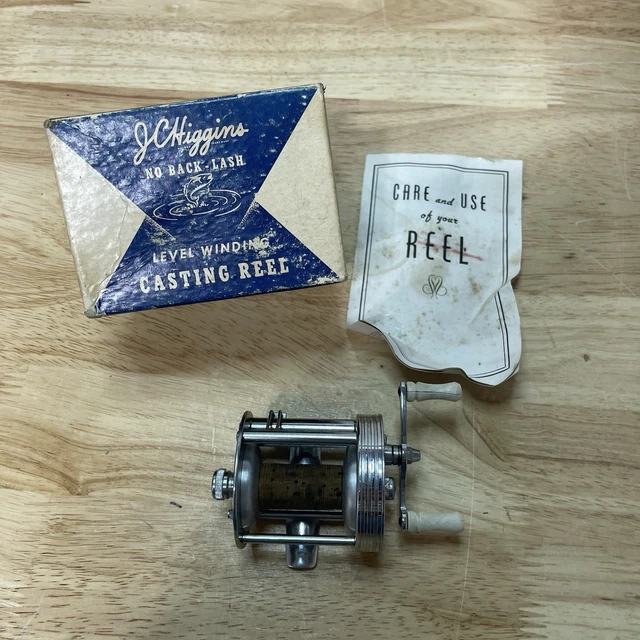 jcヒギンズモデル312 VINTAGE JC HIGGINS Model 312 Red Fishing Reel 312.39500