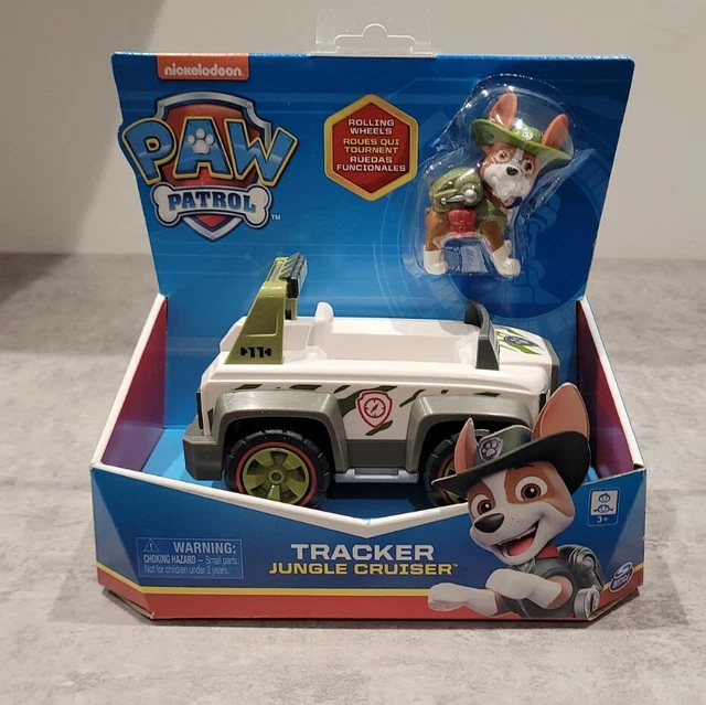 PAW PATROL TRACKER Jungle Cruiser Vehicle Jeep with figure £2.70 ...