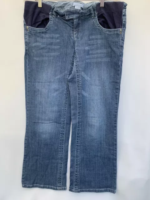 Vaqueros de maternidad Mamas & Papas talla 12 R azul vaquero algodón para mujer
