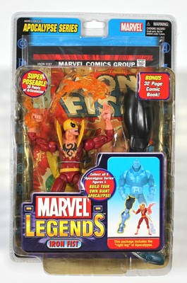 ToyBiz Marvel Legends Iron Fist Vert Suit Figurine 16cm By Toy Biz 