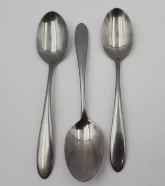 Heritage Mint Ltd Stainless Reflections 18/0 Place Oval Soup Spoon - Set of 3