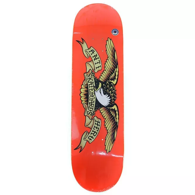 Anti Hero Skateboards Classic Eagle Skateboard Deck 9" Free Delivery