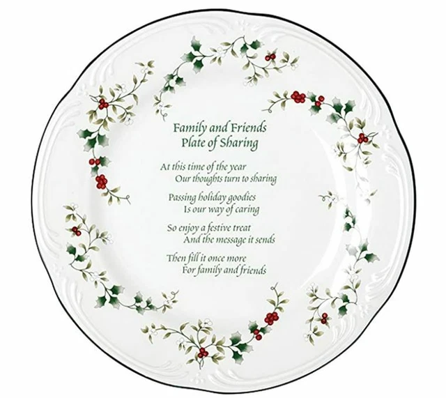 Pfaltzgraff Winterberry Friends & Family Plate of Sharing Platter Serving NIB