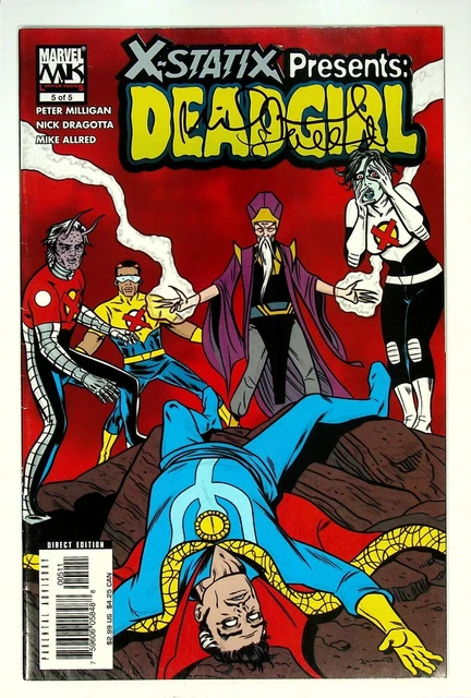 X-Statix Presents Deadgirl #5 Signed by Laura & Mike Allred Marvel Comics