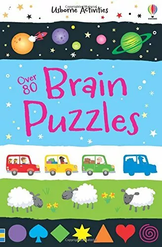 Over 80 Brain Puzzles (Usborne Puzzle Books) By Various