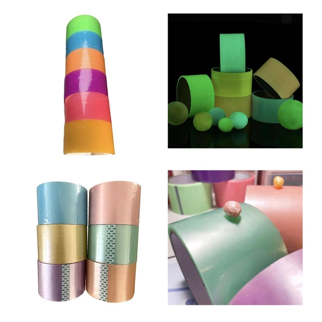 12x Sticky Ball Tape Jeu Décoratif Créatif 6cm 4.8cm