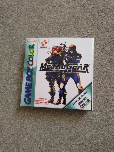 Solid Ghost Babel Mgs Gbc Metal Gear Solid Gbc Gameboy Color METAL