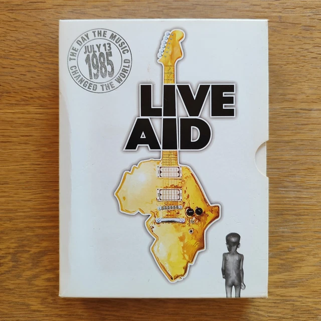 LIVE AID DVD (2004) 4 DVD Set - Brand New and Factory Sealed