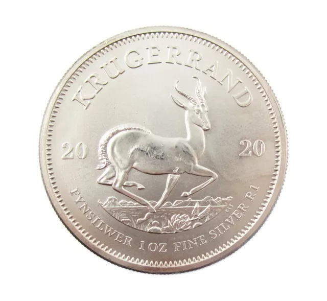 SOUTH AFRICA MINT 2020 SILVER 1oz KRUGERRAND