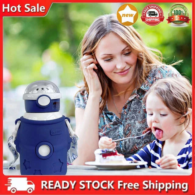 Bollitore termico bambini 500 ml bollitore termico portatile per scuola all'aperto