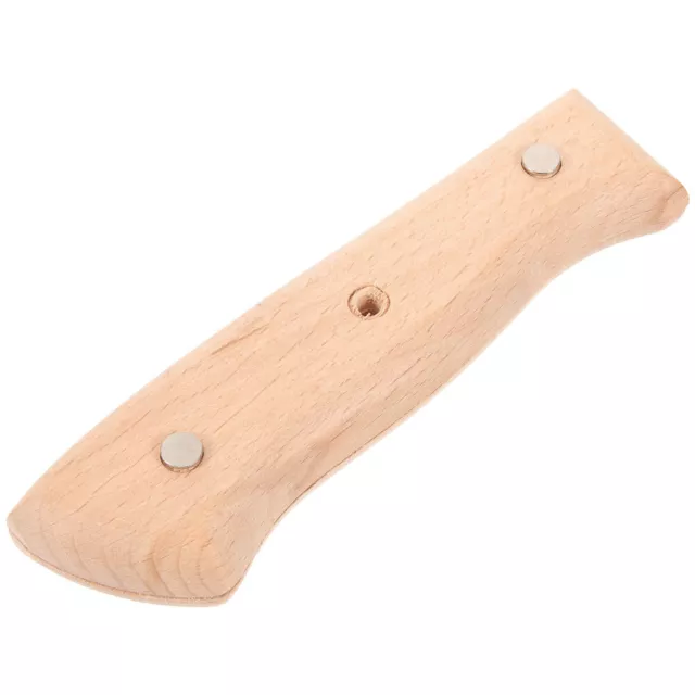 Accesorios escamas de madera juego de manijas de cocina