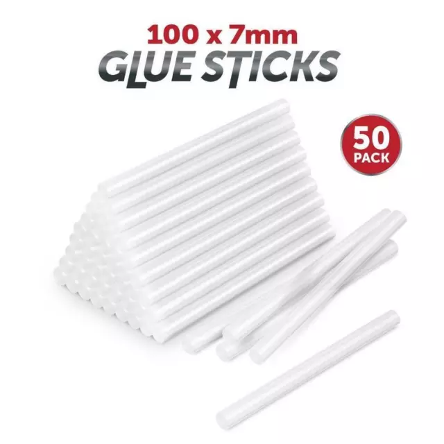 Pack Of 50 Hot Glue Gun Sticks Hot Mini Melt Glue Gun Sticks Crafts DIY 7x100mm