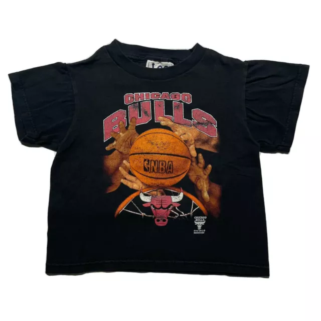 *RARE* Vintage Chicago Bulls 90's NBA Flames Long Sleeve Tee