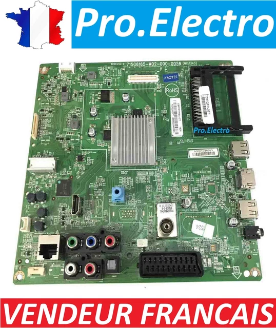 PIECES DETACHEES: Carte mère Tv Philips 32PFS6905/12 715GA817 C0D 001 004G XHCB02A00100SX 704TQKPL169   D'occasion en très bon état