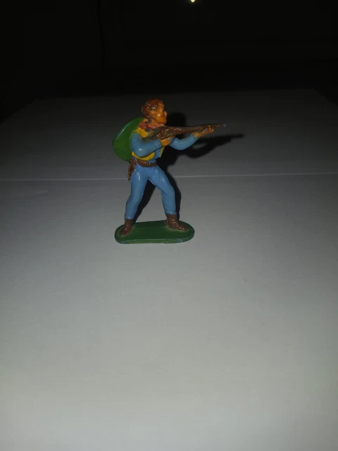 Figurines Starlux 1/32 Cowboys Et Mexicains - Avec Revolvers Et Fusils, Réf. 244.250.241
