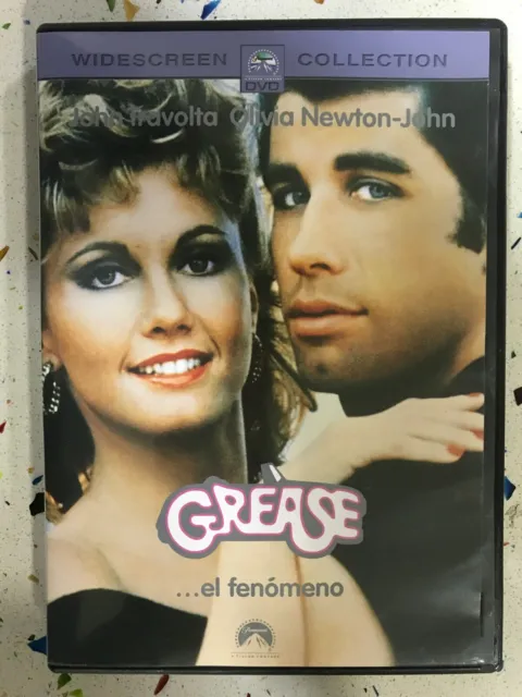 Grease DVD John Travolta Olivia Newton John Espagnol Anglais Français Am