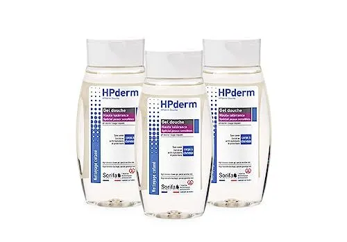 SORIFA - Lot de 3 HPderm Gel douche 2 en 1 - Spécial peaux sensibles tatouées...