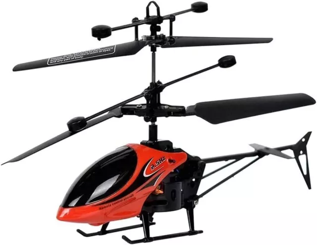 Elicottero Radiocomandato Mini Drone Giocattolo Ricaricabile 2 Canali Con Luce