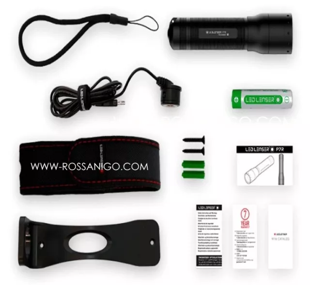 P7R Led Lenser Torcia Tattica Ricaricabile