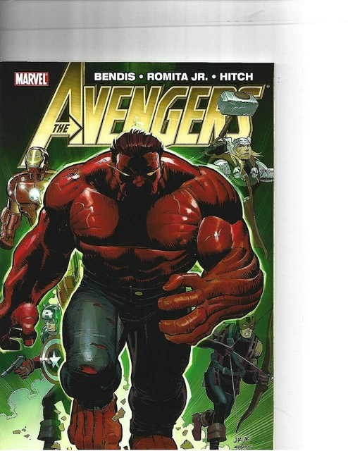 Avengers Vol  2 By  Bendis Trade paperback graphic novel marvel Comics