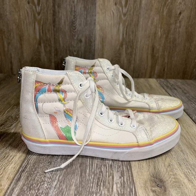 Rainbow unicorn deals vans