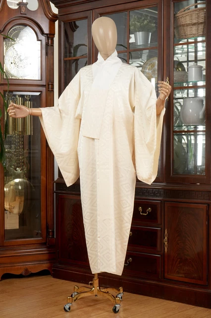 Dear Vanilla Japanese Juban Undergown Women's Kimono Inner Robe Genuine Vintage